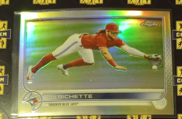 2022 Topps Chrome Baseball Bo Bichette SP Silver Refractor