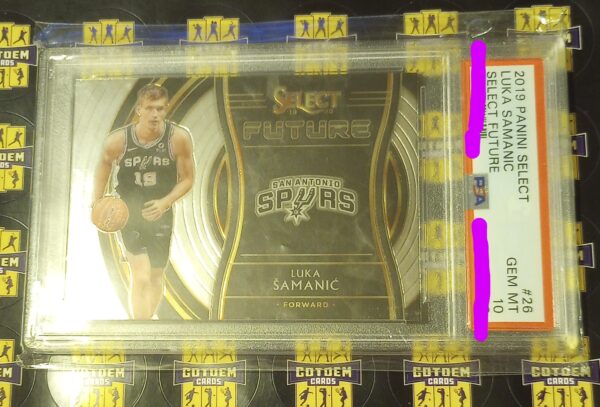 Luka Samanic Panini Select Future PSA 10 POP 2 #utahjazz #Jazz