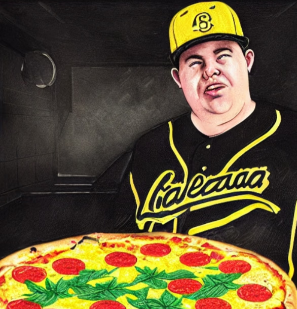 The Infamous Pizza Shot 2 High C League Baseball