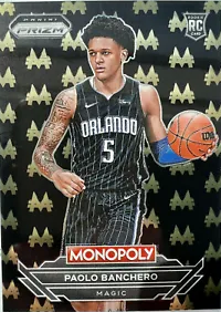 2022-23 PAOLO BANCHERO MONOPOLY PRIZM MONEY BLACK