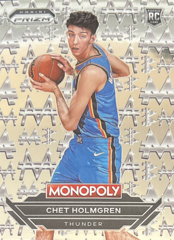 Chet Holmgren 2022-23 PANINI MONOPOLY PRIZM MONEY White 