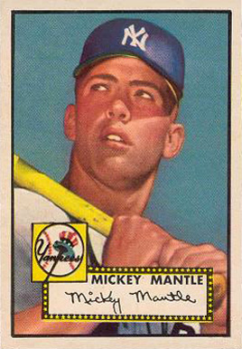 1952-Topps-Rare Sports Cards-Mickey-Mantle gotdemcards home of thehobbyfamily