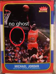 Fake Michael Jordan lettering is the ghost in the aisle