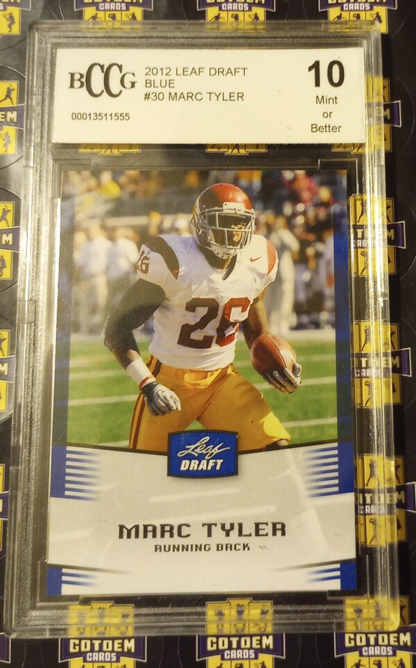 Draft Blue Marc Tyler Rookie BCCG 10