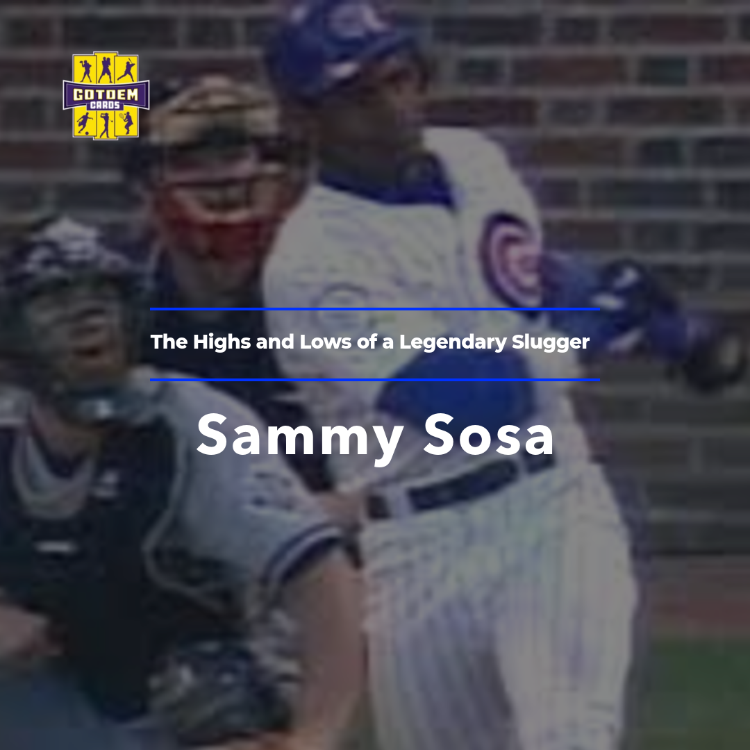 Sammy Sosa The Highs and Lows Header pic gotdemcards home of thehobbyfamily